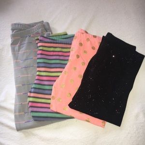 4 Circo Capris Leggings Bundle Size Large